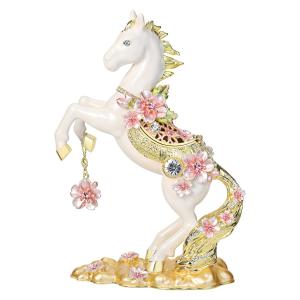 【希少】Swarovski Stallion 種牡馬 フィギュリン オブジェ SWAROVSKI（スワロフスキー） 種牡馬 スタリオン ウマ ギフト 置物