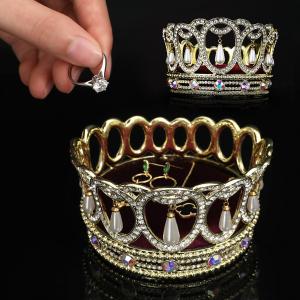 【正規品】 クイーンズ・パールティアラ アクセサリートレイ Tiara 英国王室 紋章 イギリス 小物入れ おしゃれ 収納 置物 インテリア 雑貨 北欧 玄関 ピィアース｜ya-piearth