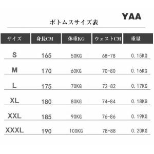コンプレッションウェア サイクルジャージ トレ...の詳細画像2