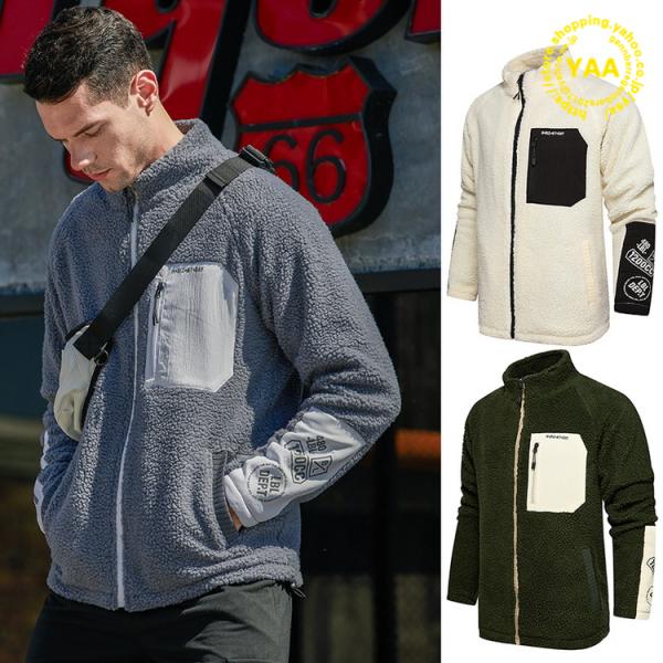 フリースジャケット メンズ レディース 大きいサイズ フリース ジャケット アウター 起毛 暖か 保...