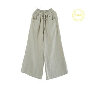 レディース ズボン ワイドパンツ パンツ ガウ...の詳細画像3