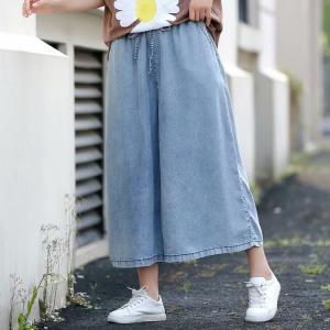 ジーンズ 涼しい デニムパンツ バギーパンツ ...の詳細画像5
