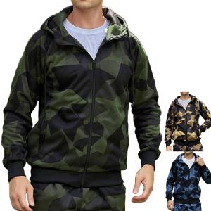 ROTHCO（ロスコ） 送料無料 ジップパーカー 迷彩柄 スウェット USA