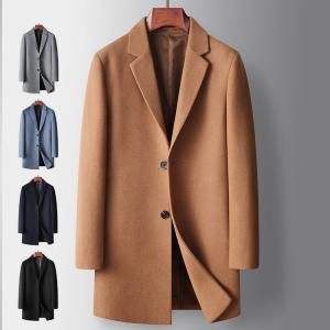 AOYAMA 【洋服の青山】秋冬 ブラック系 カシミヤステンカラーコート