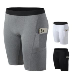 ランニングタイツ ショート ハーフ丈 フィットネス スポーツ コンプレッションウェア タイツ ストレッチ 吸汗速乾