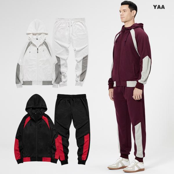 スポーツウェア メンズ 上下 スウェット セットアップ スエット ジップパーカー+ジョガーパンツ 大...