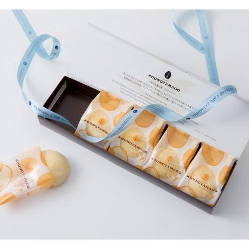 こうの卵 5個入 洋菓子 カスタードクリーム カタシマ 但馬 手提げ袋付 プチギフト のし対応 養父...