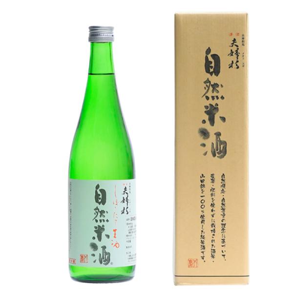 日本酒 八鹿酒造 夫婦杉 自然米酒 しぼりたて生酒 生原酒 18度 720ml 化粧箱入り 兵庫県養...