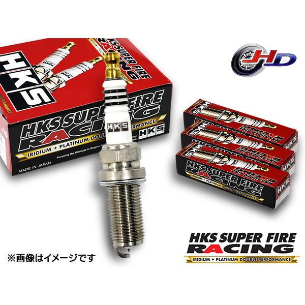 カプチーノ EA21R スーパーファイヤーレーシング プラグ 3本 HKS 50003-M40X N...