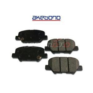 アテンザ GJ2FW ブレーキパッド リア アケボノ 4枚セット 国産 akebono AN-786WK H24.09〜H26.12｜yabumoto1