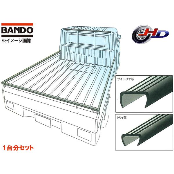 BANDO 軽トラ用 荷台パネルカバーR PC-R 汎用 ゲートプロテクター 1台分セット バンドー...
