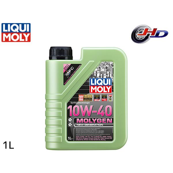 リキモリ エンジンオイル モリジェンニュージェネレーション 10W40 10W-40 1L ACEA...