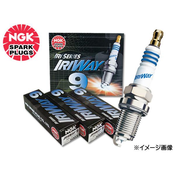 ダイハツ ミラジーノ L700S L710S NGK 高熱価プラグ IRIWAY9 5003 3本セ...