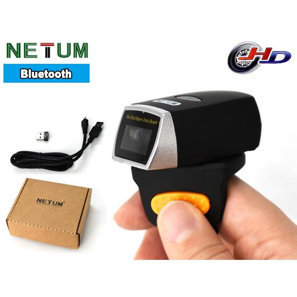 NETUM バーコードリーダー ワイヤレス リングタイプ ウェアラブル 小型 Bluetooth・無...