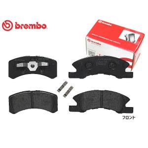 ブレンボ ブレーキパッド プレオ L275B L275F L285B L285F '10/04〜 フロント ブラックパッド スバル brembo P16011 送料無料｜yabumoto1