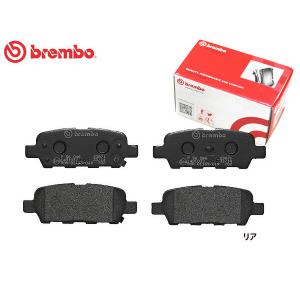 ブレンボ ブレーキパッド スカイライン KV36 セダン ※TYPE P '06/11〜'09/08 リア ブラックパッド brembo P56046 送料無料｜yabumoto1