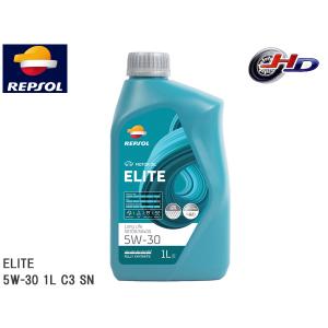 REPSOL エンジンオイル ELITE ロングライフ 50700/50400 5W-30 1L C3 SN 007411 全合成油 エリートレンジ モーターオイル レプソル｜yabumoto1