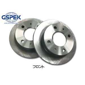 eKワゴン eKスポーツ H82W H19.08〜H25.04 NA車 フロント ディスクローター 2枚セット GSPEK 送料無料｜yabumoto20