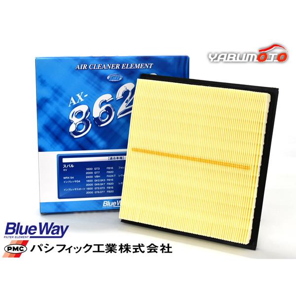 インプレッサ GT2 エアーエレメント エアークリーナー パシフィック工業 BlueWay H28....