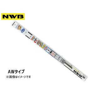 NWB グラファイトワイパー 替えゴム AW1G　(GR81) 600mm 幅8mm