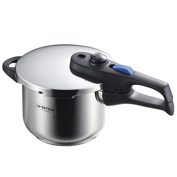 ラ ベットラ 落合務 ステンレス圧力鍋 18cm 3.2L LB-157 底3層 電磁調理器対応 片...