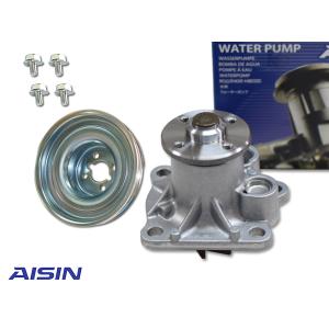 タント エグゼ L455S L465S ウォーターポンプ 対策プーリーセット アイシン AISIN H22.10〜H26.10 送料無料