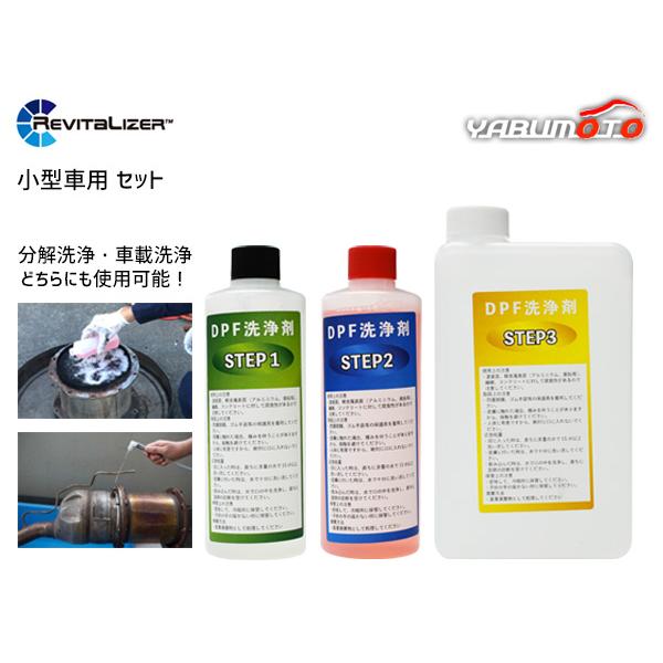 DPFクリーニング洗浄剤セット 小型車セット REVITALIZER DPF300S 2t 4t ト...