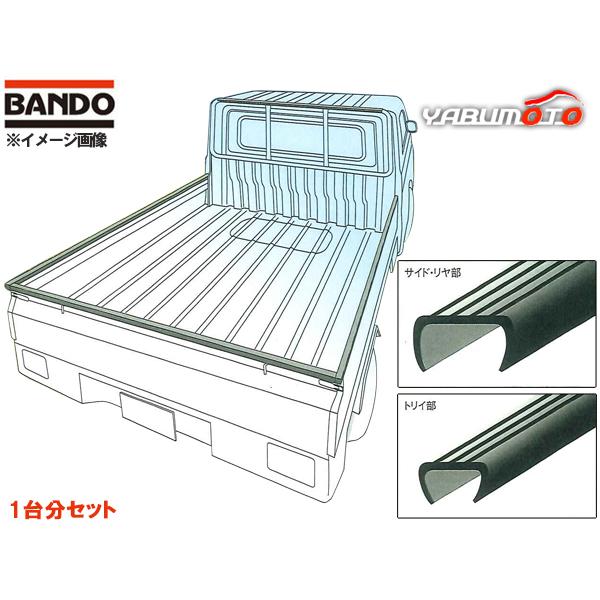 BANDO 軽トラ用 荷台パネルカバーR PC-R 汎用 ゲートプロテクター 1台分セット バンドー...