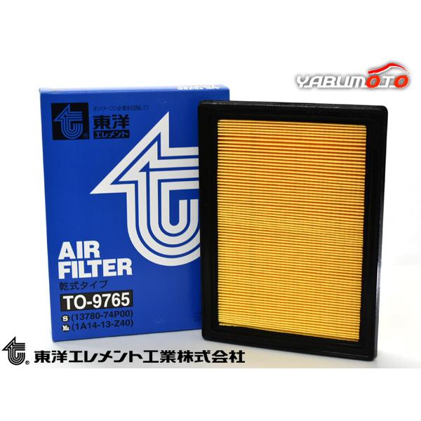 ワゴンR MH34S MH35S エアエレメント エアー フィルター クリーナー 東洋エレメント H...