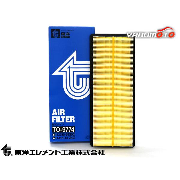 ワゴンR MH95S エアエレメント エアー フィルター クリーナー 東洋エレメント R01.10〜
