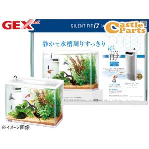 GEX サイレントフィットアルファ300 熱帯魚 観賞魚用品 水槽 セット水槽 ジェックス｜yabumoto2
