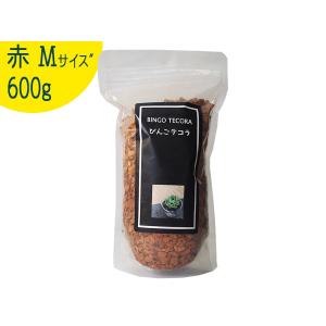 瓦チップ Mサイズ 赤 600g 多肉植物 エアプランツにも ハイドロカルチャー びんごテコラ