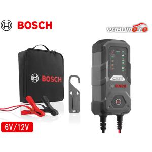 BOSCH バッテリーチャージャー 6V/12V BBC-C30 簡単操作 BAT-C3後継機種 Rモード 上書きモード 専用保管バッグ付 送料無料