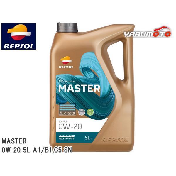 REPSOL エンジンオイル MASTER ECO-VCC 0W-20 5L A1/B1 C5 SN...
