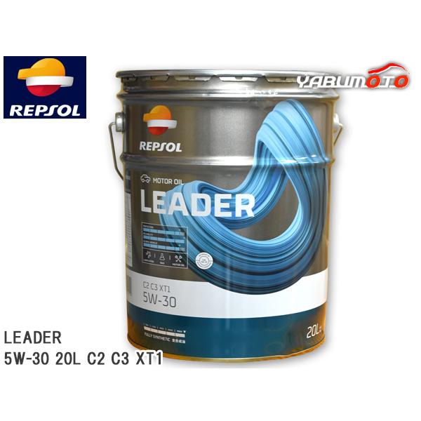 REPSOL エンジンオイル LEADER C2 C3 5W-30 20L 007515 全合成油 ...