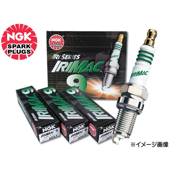スバル R2 RC1 RC2 NGK 正規品 高熱価プラグ IRIMAC9 4051 4本セット メ...