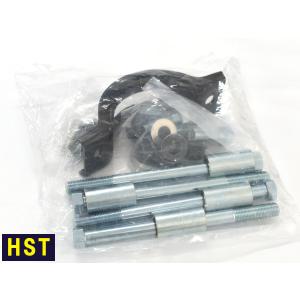 HST マフラー用 接続部品セット 094-306SET 三菱ふそう スーパーグレート ボルト クランプ 交換 辻鐵工所 日本製 送料無料｜yabumoto