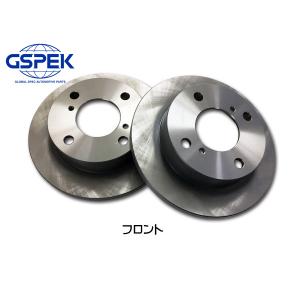 ワゴンR MH23S H20.09〜H24.11 NA車 フロント ディスクローター 2枚セット GSPEK 106539-SP 送料無料｜yabumoto