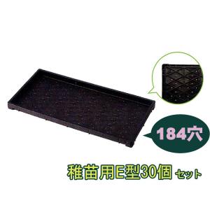 アイカ 育苗箱 中苗用 水稲 1300穴 60cm×30cm×3cm 30個セット 黒