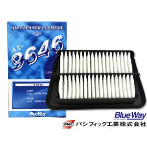 エブリイ DA64V DA64W エアエレメント エアー フィルター クリーナー パシフィック工業 BlueWay AX-9646