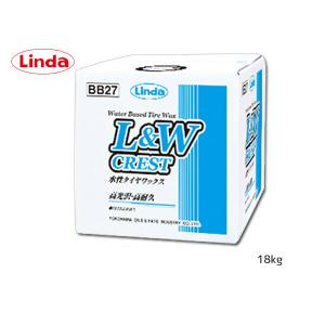 Linda 横浜油脂 L＆W 水性 タイヤ＆レザー ワックス クレスト