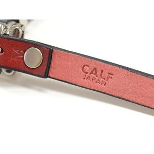 CALF カーフ ヌメ 厚革 ハードブレス タ...の詳細画像4