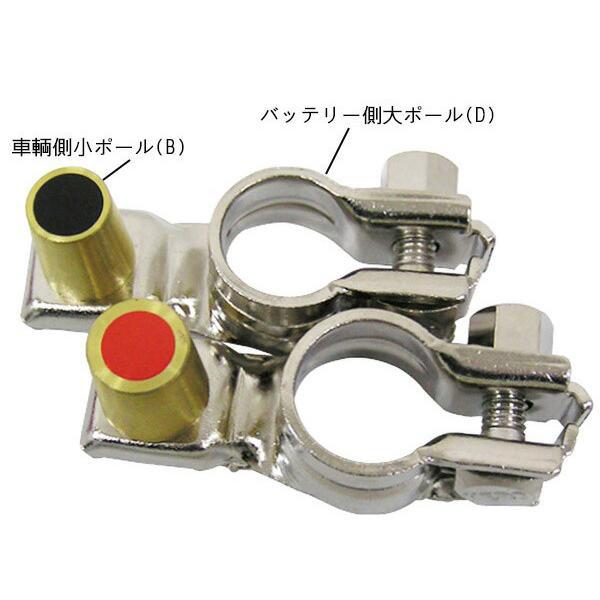 日立 Astemo 変換バッテリーターミナル セット BタイプからDタイプへ DXLSET メール便...