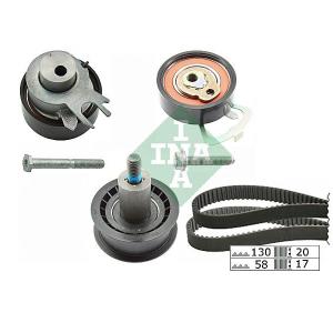 ポロ POLO 9NBUD 9NBKY 6RCGG フォルクスワーゲン VW タイミングベルト テンショナー セット INA イナ 530053810 送料無料｜yabumoto