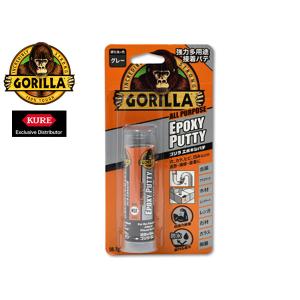 GORILLA 強力多用途接着パテ ゴリラ エポキシパテ 56.7g 1781 強力防水 穴埋め 成型 練るだけ 簡単 補修 水道管｜yabumoto