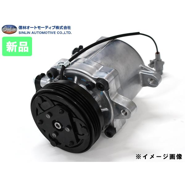 ワゴンR MH34S エアコンコンプレッサー 社外新品 コア返却不要 信林オートモーティブ MJD0...