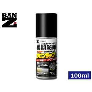 BAN-ZI サビキラー サビンラップ シリコーン系塗料 スプレー クリア 艶あり 防錆 100ml N-SBR-M100K｜yabumoto