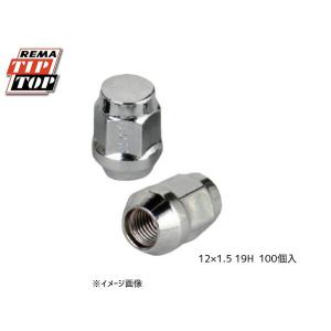 TIPTOP チップトップ 袋メッキナット M12 P1.25 H19 100個セット N14 