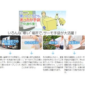 ■オカモト ビニール手袋 サーモ発泡 Lサイズ...の詳細画像2