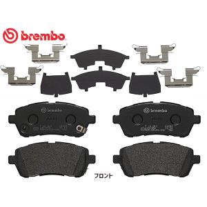 ブレンボ ブレーキパッド デミオ DE5FS SPORT 16inch wheel フロント ブラックパッド P16013 brembo 07/07〜14/09 送料無料｜yabumoto